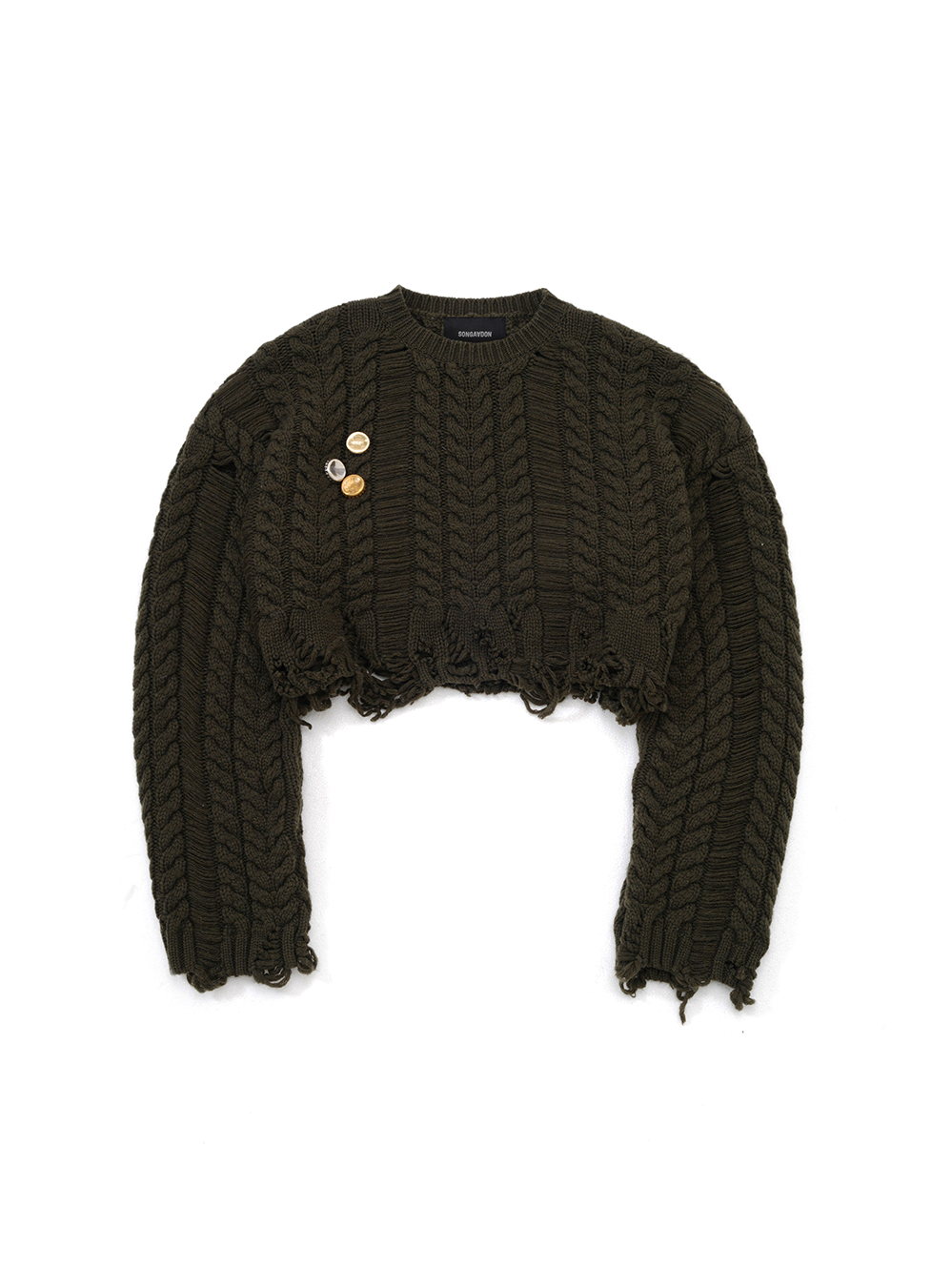 Bottle cap sweater