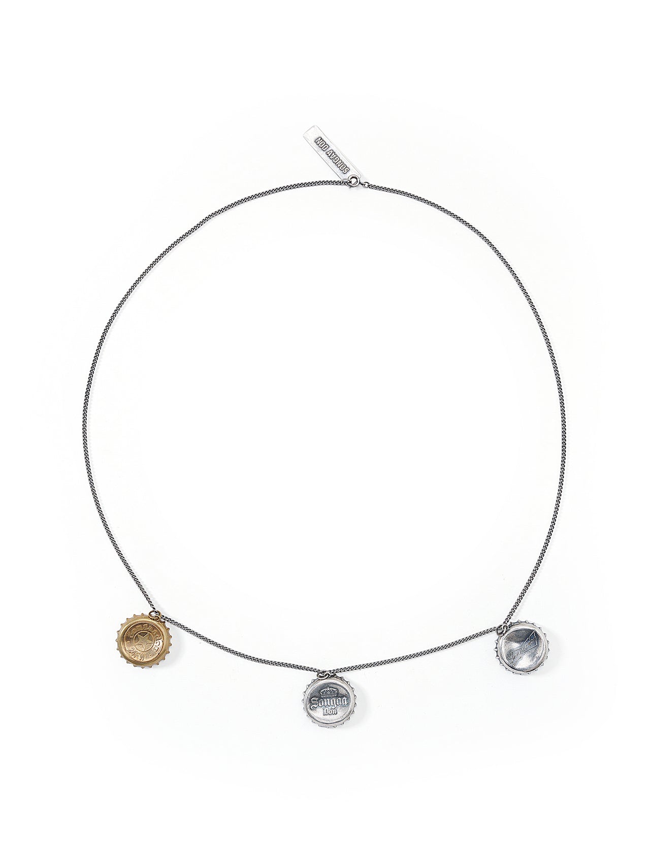 bottle cap necklace