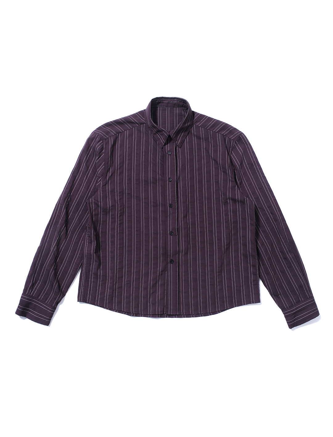 Purple striped shirt