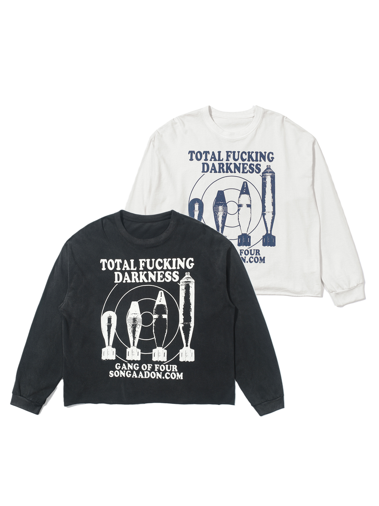 Gang of Four washed pullover hoodie