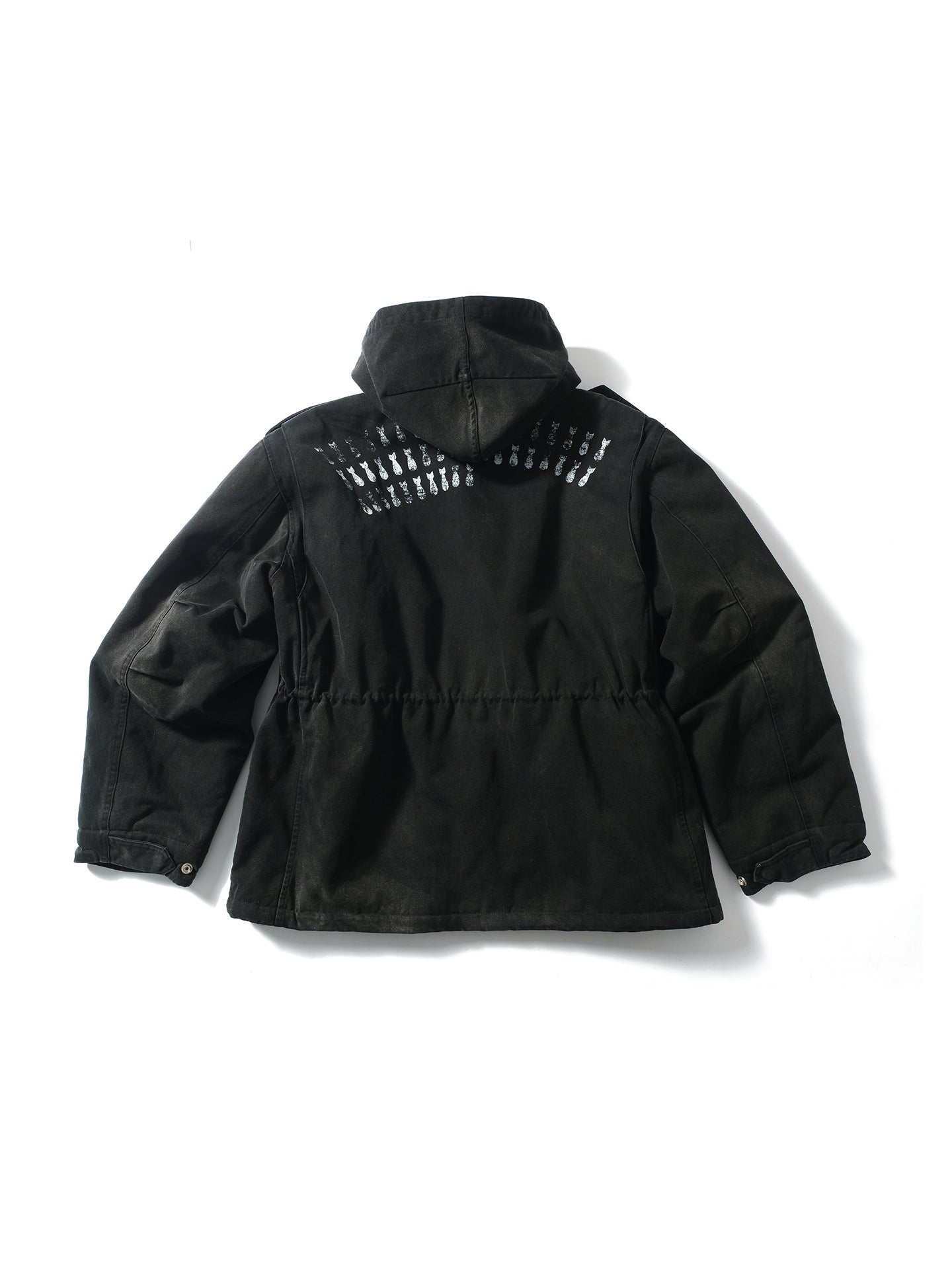 SONGAADONの黒×赤カシミヤコート Jacket – SONGAADON