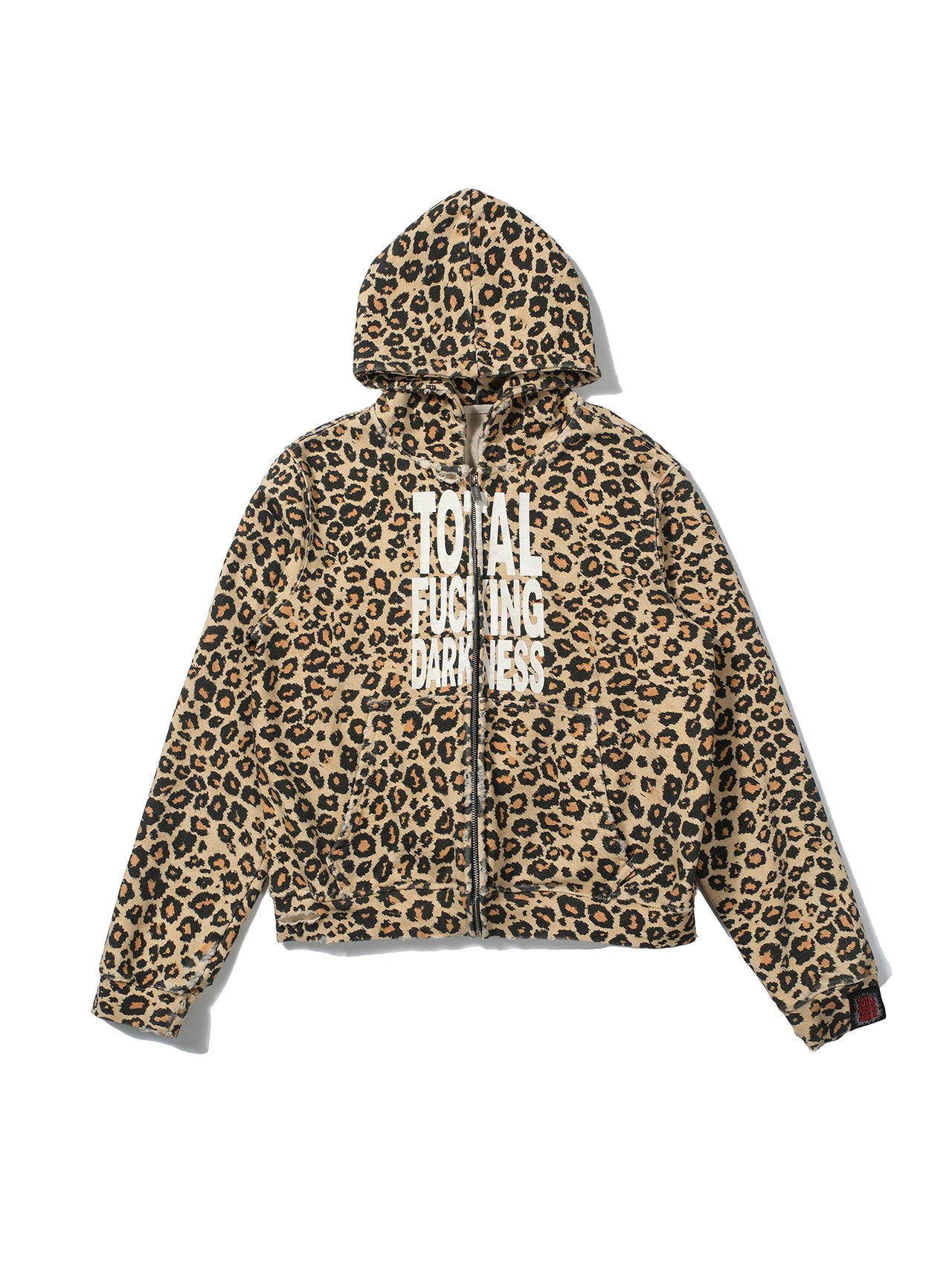 Leopard print hoodie