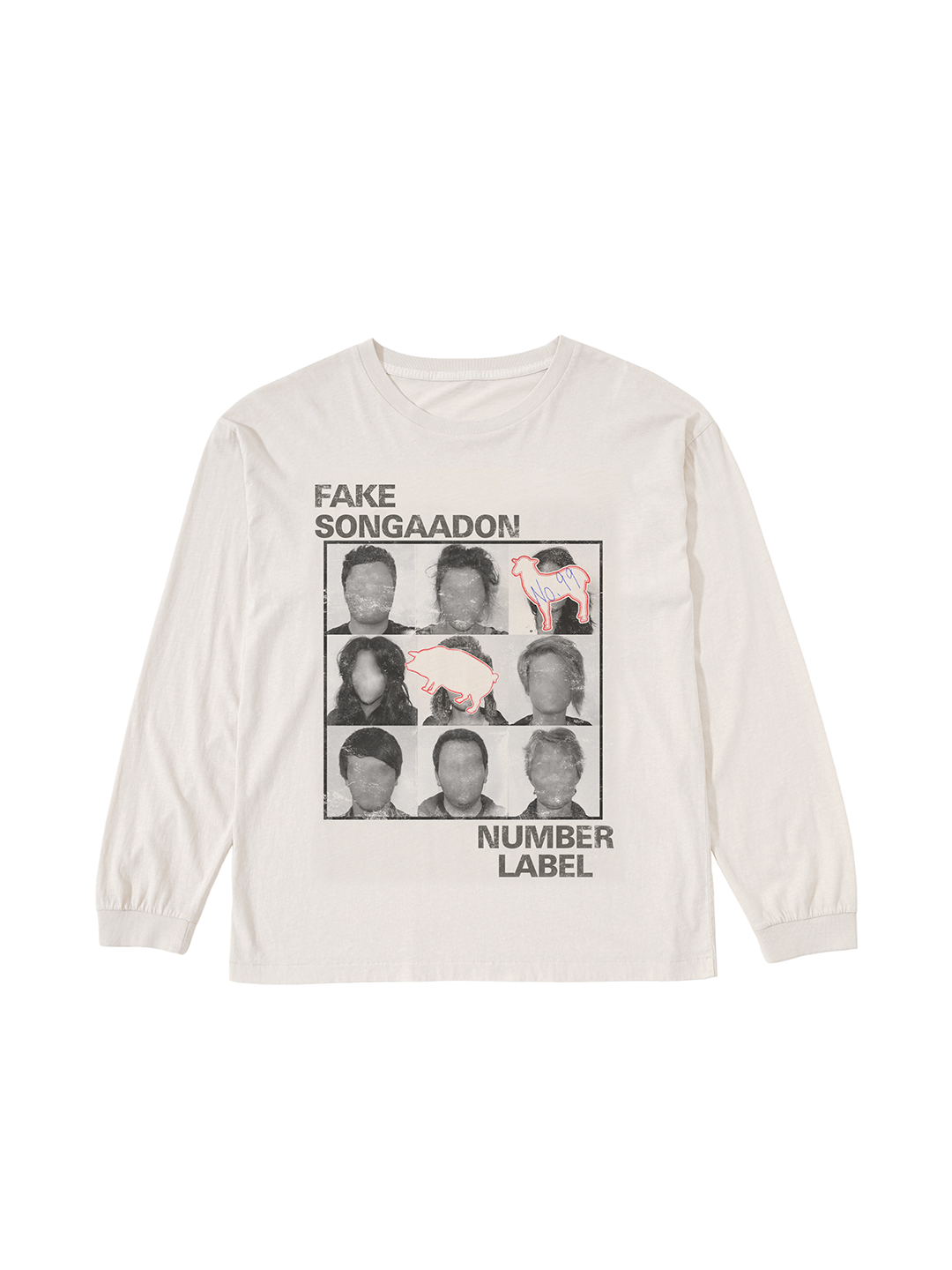 Label Long sleeve T-shirt